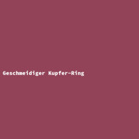 Geschmeidiger Kupfer-Ring