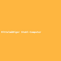 Mittelm&auml;&szlig;iger Stahl-Computer